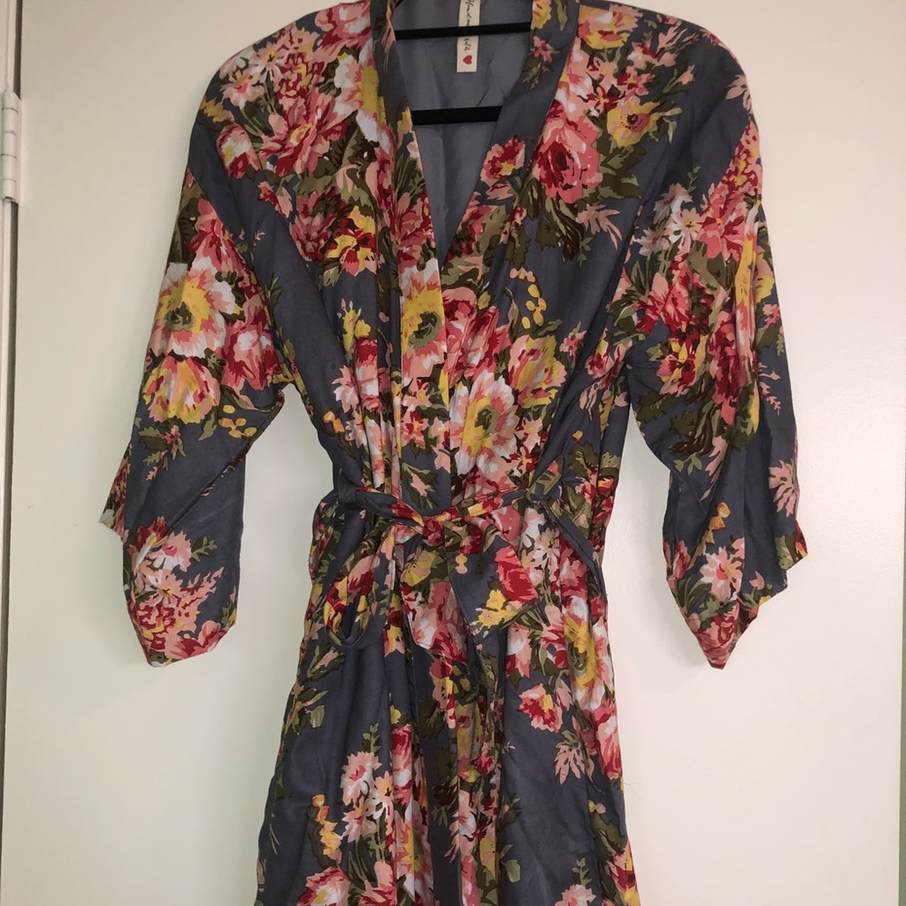 Floral Robe